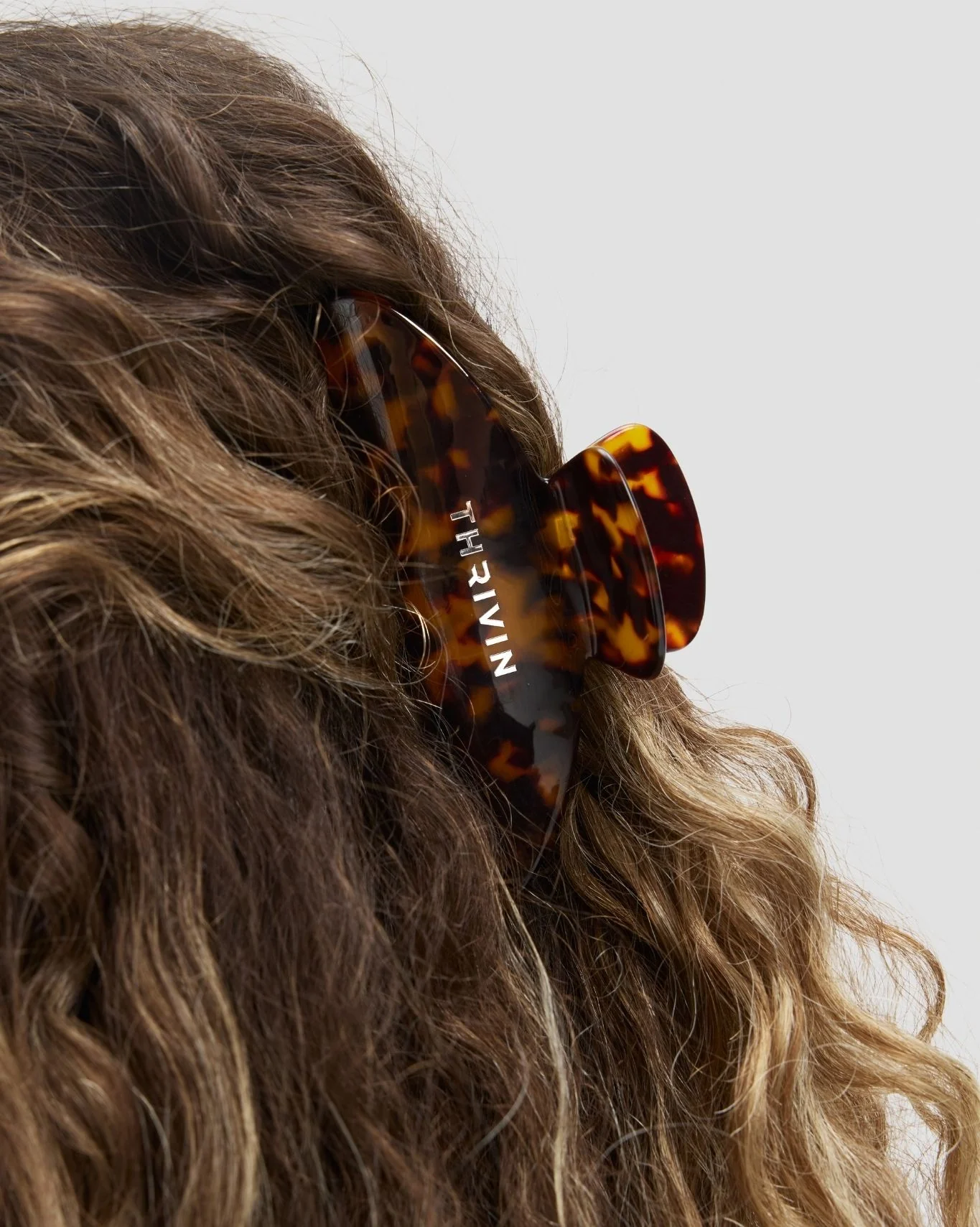 Claw Clip | Black & Tortoise Brown - Image 3