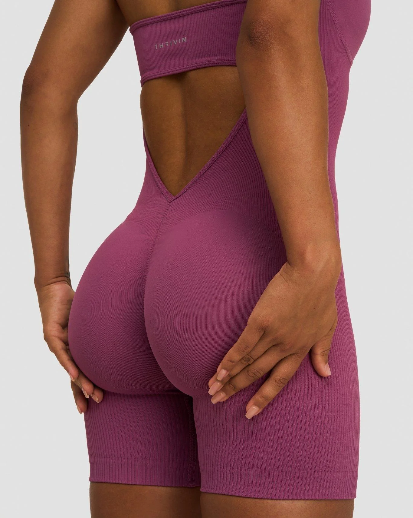 Elevate™ Sculpting Halterneck All In One | Orchid Mauve - Image 3