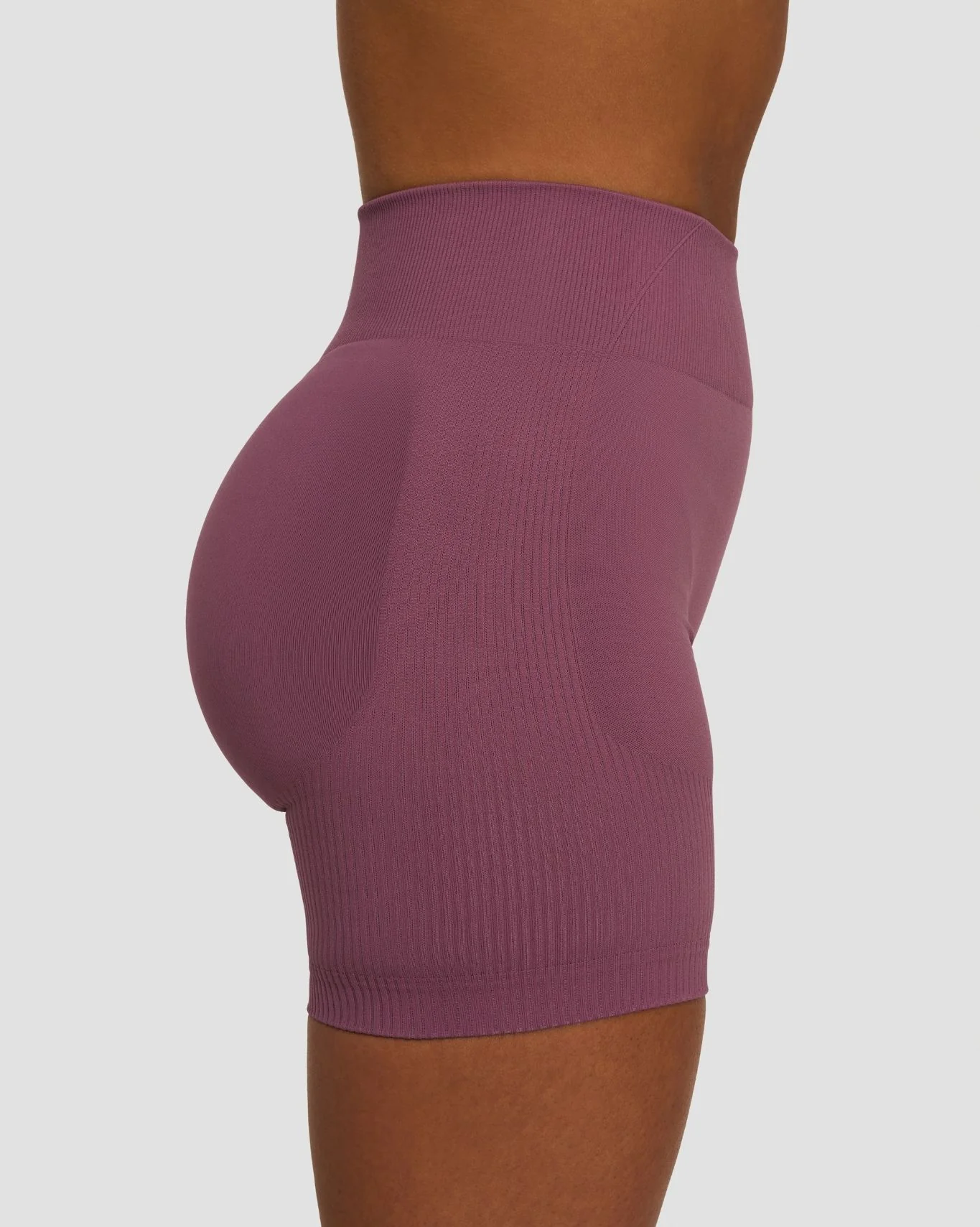 Elevate™ Sculpting Mid Waist Scrunch Shorts | Orchid Mauve - Image 6