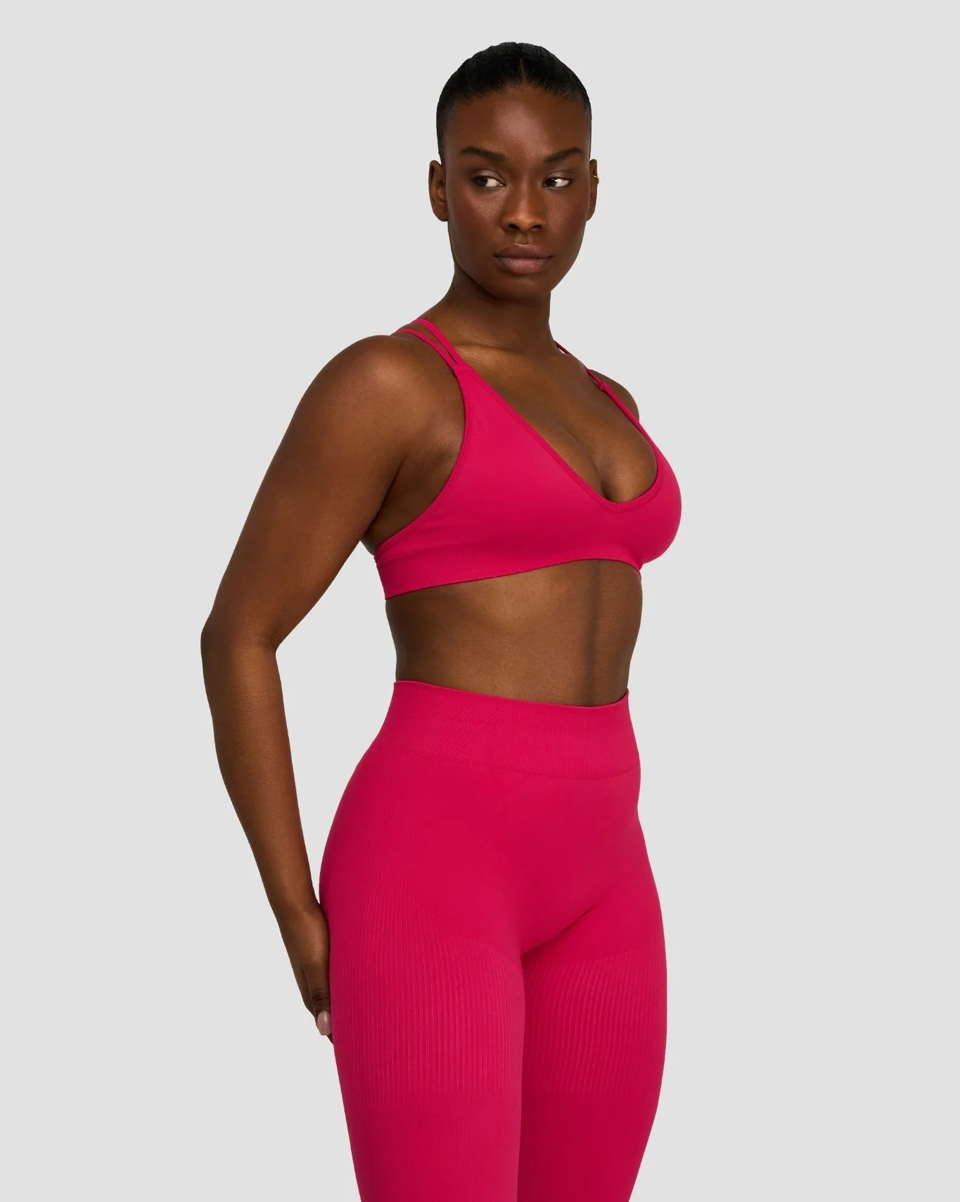 Elevate™ Sculpting Seamless High Apex Bra | Strawberry - Image 4