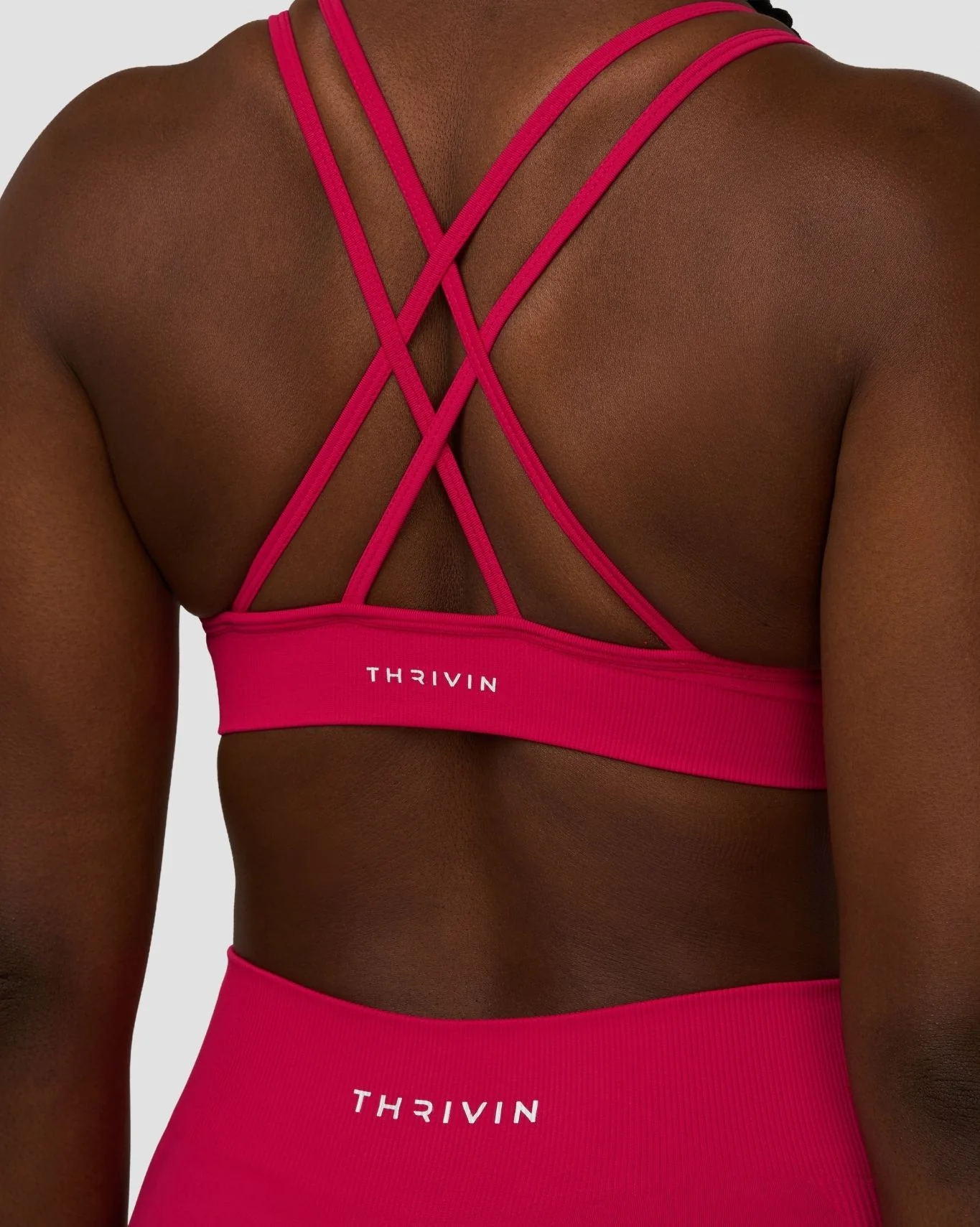 Elevate™ Sculpting Seamless High Apex Bra | Strawberry - Image 6