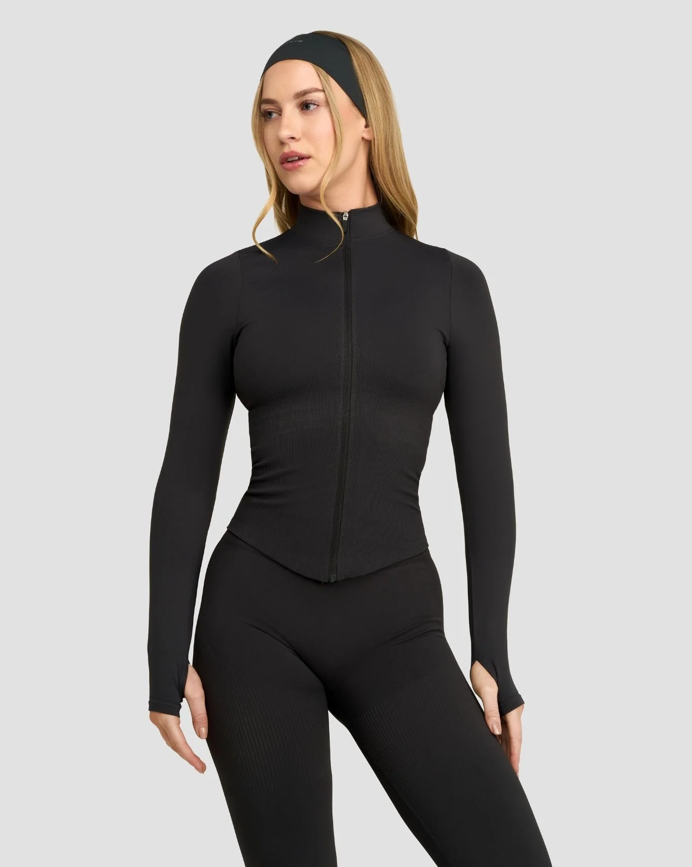 Elevate™ Sculpting Seamless Jacket | Charcoal Grey - Image 3