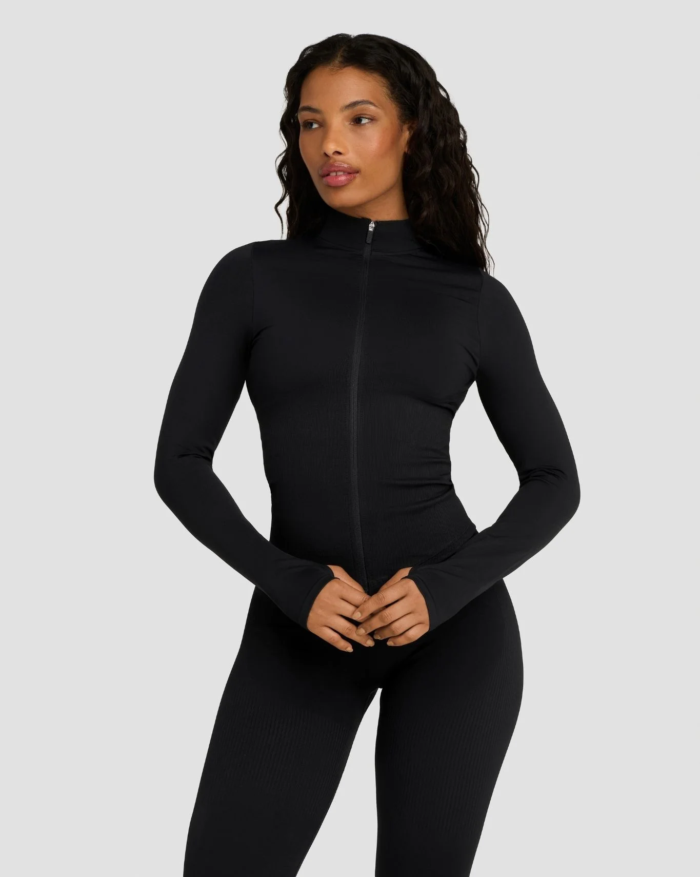 Elevate™ Sculpting Seamless Jacket | Night Black - Image 3