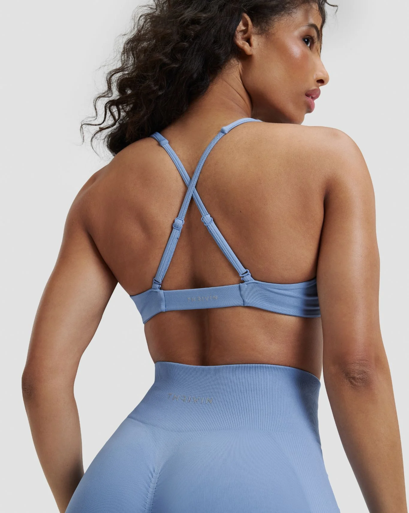 Elevate™ Sculpting Seamless Twisted Bra | Endless Sky - Image 2