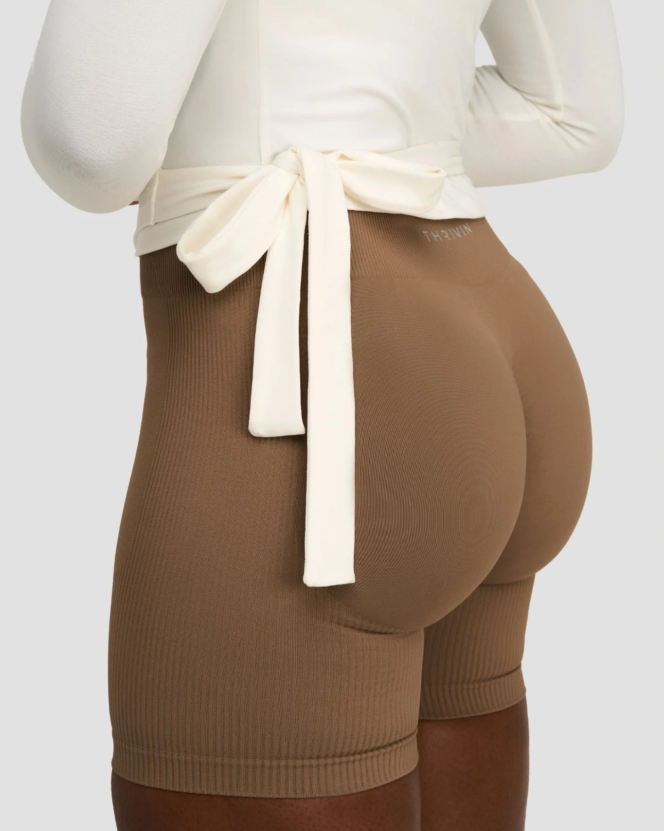 The Essential Collection Wrap Top | Cream - Image 4